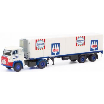 Scania Vabis LB 76 Kühlkoffer-Sattelzug, Peter John - Langnese Iglo