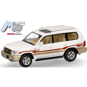 Toyota Landcruiser LC 100, weiß, Baujahr 1998-2007, (MicroCity 87)