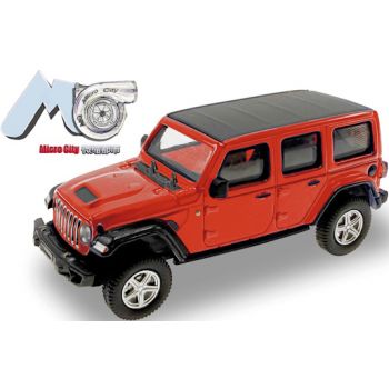 Jeep Wrangler, rot (ab 2017), (MicroCity 87)