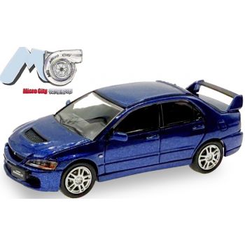 Mitsubishi Lancer Evo 9, blau, (MicroCity 87)