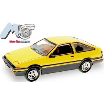 Toyota Corolla AE86, gelb, (MicroCity 87)