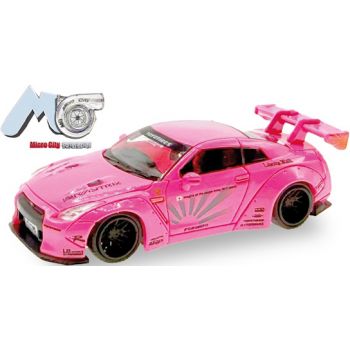 Nissan GTR 35, pink, (MicroCity 87)