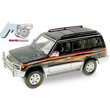 Mitsubishi Pajero, schwarz, (MicroCity 87)