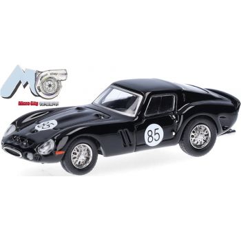 Ferrari 250 GTO, No. 85, schwarz, (MicroCity 87)