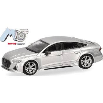 Audi RS7, silber, (MicroCity 87)