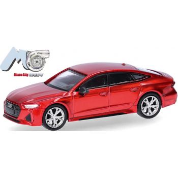 Audi RS7, rot, (MicroCity 87)