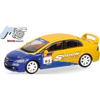 Honda Civic FD2, gelb/blau, (MicroCity 87)