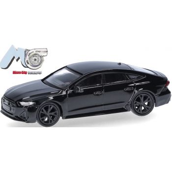 Audi RS7, schwarz, (MicroCity 87)