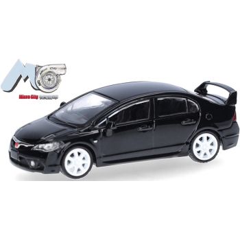 Honda Civic FD2, schwarz, (MicroCity 87)