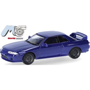 Nissan Skyline GTR32, blau, (MicroCity 87)