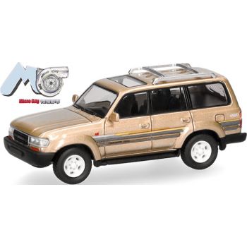 Toyota Landcruiser 80, champagnergold, (MicroCity 87)