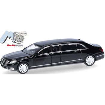 Mercedes-Benz S600 Pullmann (W 221), schwarz, (MicroCity 87)