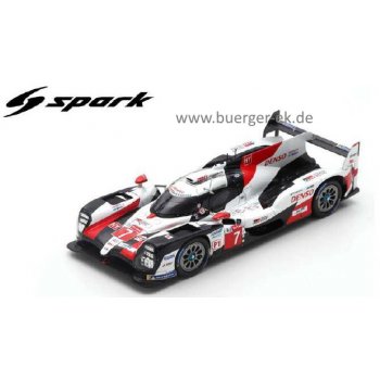 Toyota TS050 Hybrid No.7 Toyota Gazoo Racing 2nd 24h Le Mans 2019, M.Conway - K.Kobayashi - J.M.Lopez