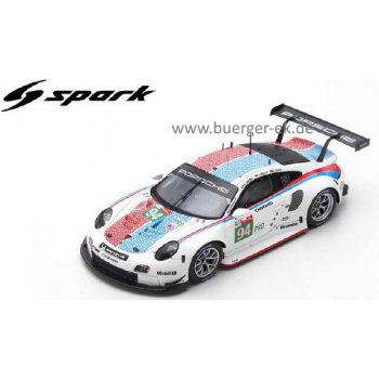 Porsche 911 RSR No. 94 Porsche GT Team Winner 24H Le Mans 2019, S.Müller - M.Jaminet - D.Olsen