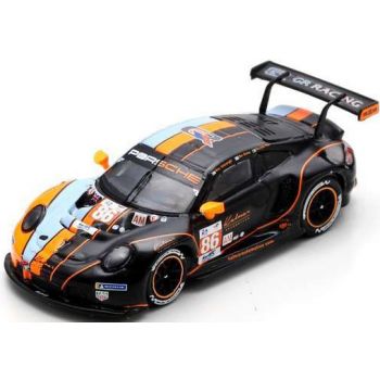 Porsche 911 RSR - 19 No.86 GR RACING, 3rd LM GTE AM class Le Mans 24h 2023, M.Wainwright - B.Barker - R.Pera
