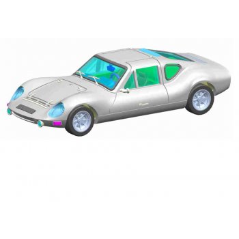 Melkus RS 1000, silber metallic