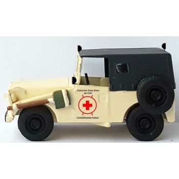 IFA P3 Kübelwagen, DRK der DDR - Hilfszug Rathen (Bergrettung)