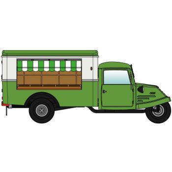 Goliath Dreirad GD 750, Marktstandwagen Gemüse - Knoblauchsland