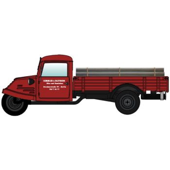 Goliath Dreirad GD 750, Tiefpritsche Ofenhandell - Berlin