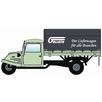 Goliath Dreirad GD 750, HochpPritsche Goliath Werbewagen - Bremen
