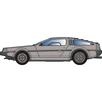 De Lorean DMC 12 Edelstahl classic mit schwarzer Inneneinrichtung