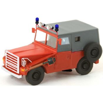 IFA P3 Kübelwagen MTW Feuerwehr, neutral, rot/weißer Kühlergrill