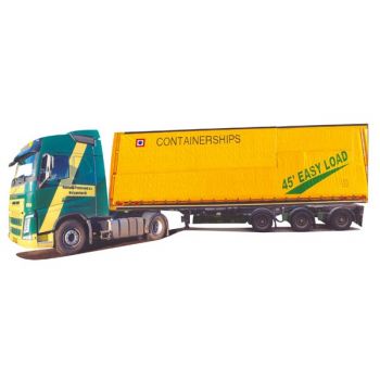 Volvo '12 XL/Aerop., 45' OS-Container-Sattelzug, Containerships