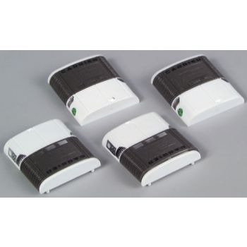 Kühlaggregate Carrier weiß, (4 Stück)