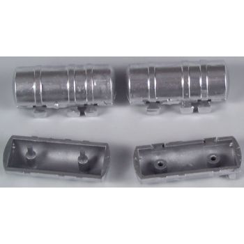 2 verschiedene Tanks für LKW, verchromt