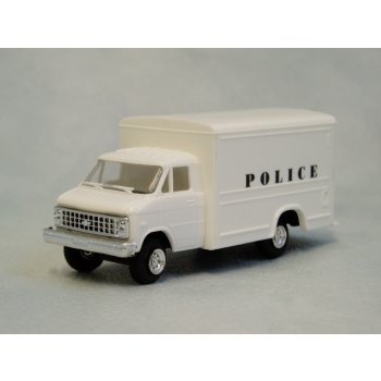 Chevrolet Delivery Truck, POLICE USA, weiß