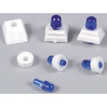 Blaulichter mit Sockel