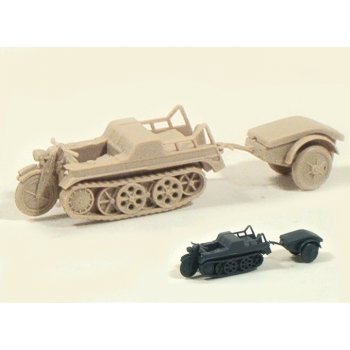 NSU HK-101 SdKfz 2, leichtes Kettenkrad, braun