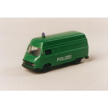 Hanomag Kastenwagen mit Hochdach, POLIZEI, grün