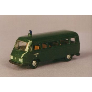 Mercedes-Benz L207, Polizei Bus, dunkelgrün