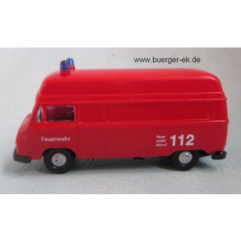 Mercedes L 207 Hochdach, Feuerwehr