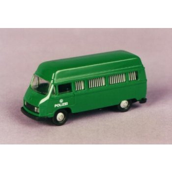 Mercedes-Benz L207 grüne Minna der POLIZEI, Gefangenentransporter.