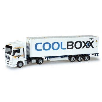 MAN TGX XXL 40ft.-Kühlcontainersattelzug, Visbeen - Coolboxx