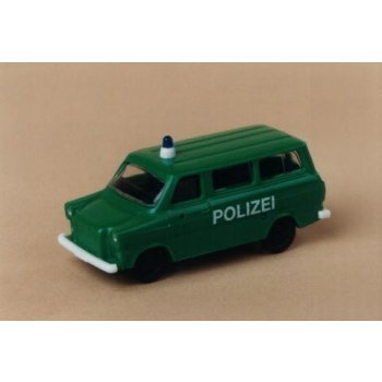 Ford Transit Bus (alt), Diesel der POLIZEI, grün