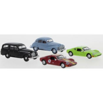 DDR PKW-Set: Bestehend aus Brekina 27410,27306,27407 und 27350