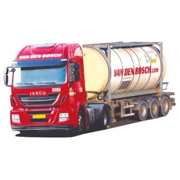 Iveco HiWay / Aerop., 26'Swapbody-Sattelzug, Van den Bosch