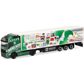 Volvo FH GL XL 2013, Kühlkoffer-Sattelzug, Gesuko - Rüssel Truck Show - Hilfe die ankommt