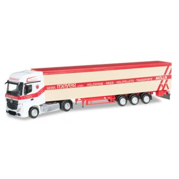 Mercedes-Benz Actros Gigaspace Schubboden-Sattelzug, Gebr. Meyer