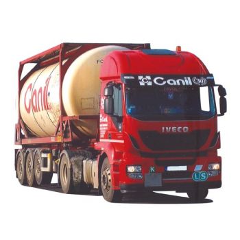 Iveco HiWay Aerop., 26'Swapbody-Sattelzug, Canil