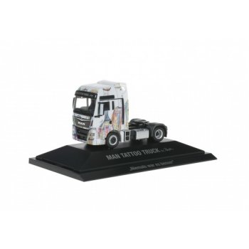 MAN TGX XXL Euro 6 Solozugmaschine, MAN Tattoo Truck 