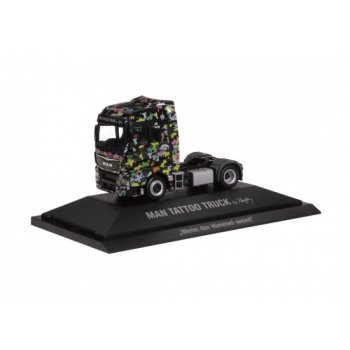 MAN TGX XXL Euro 6 Solozugmaschine, MAN Tattoo Truck 