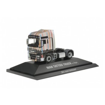 MAN TGX XXL Euro 6 Solozugmaschine, MAN Tattoo Truck 