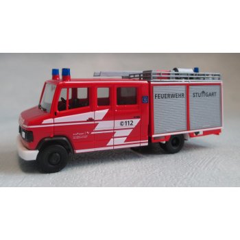 Mercedes-Benz T2, Feuerwehr Stuttgart Plieningen, LF 8/6, mit europäischem Rettungslogo 