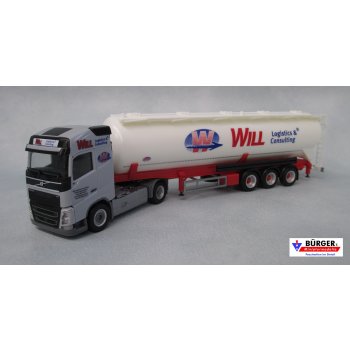 Volvo FH Gl. Silo-Sattelzug, Will Logistik & Consulting