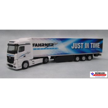 Mercedes-Benz Actros Bigspace Koffer-Sattelzug, Fahrner Logistics - JUST IN TIME