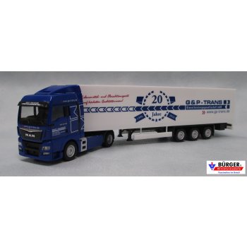 MAN TGX XLX Kühlkoffer-Sattelzug, G&P Trans - 20 Jahre